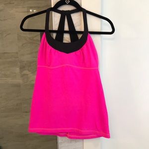 LULULEMON tank with built in bra